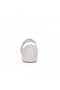Christian Louboutin Milis Jane Ballerinas Strass Mhiotalacha Suede Agus Strass Crystal Bróga CL