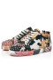 Christian Louboutin Spraoi Louis Sóisearach Spikes Il Fabraic Sneaker