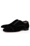 Christian Louboutin Oxford Alfa Fireann Dubh Veau Velours