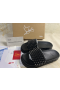 Christian Louboutin linn Snámha Spraoi Bhfear Dubh/gunna Lao Sandal