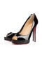 Christian Louboutin Caidéil Nua An-Prive 120 mm Dubh Paitinne Lao
