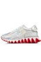 Christian Louboutin Sneake Loubishark Donna Léasair Ab/bianco Lao