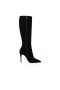 Christian Louboutin Ard Tosaithe Kate Botta 100mm Dubh Veau Velours