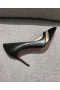 Christian Louboutin 17th Floor 85mm Pumps Leather And PVC Black