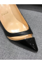 Christian Louboutin 17th Floor 85mm Pumps Leather And PVC Black