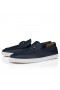 Christian Louboutin Chambeliboat Boat Shoes Calf Leather Marine 