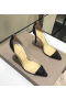 Christian Louboutin Debout 100mm Pumps PVC And Glitter Leather Black
