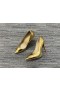 Christian Louboutin Kate 100mm Pumps Degrade Metallic Leather Gold