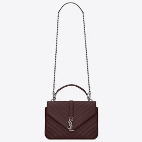 Saint Laurent Meánach Coláiste Mála Bordeaux Craiceann Gabhair Leathar Saint Laurent Málaí