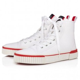Christian Louboutin Pedro Ard-barr Sneakers Canva Bán Christian Louboutin Bróga