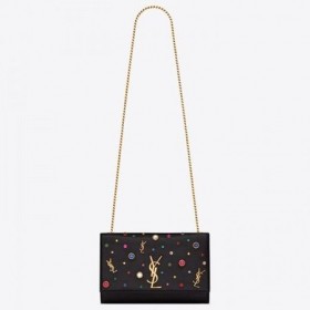 Saint Laurent Meánach Kate Multicolor Charms Mála