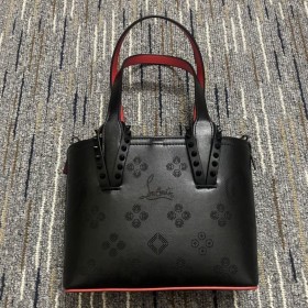 Christian Louboutin Beag Cabata Thoir Thiar Mini Tote Bag Black