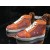 Christian Louboutin Louis Strass Ard-Barr Sneakers Veau Velous agus Strass Orange Bán