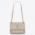 Saint Laurent Leanbh Niki Mála Bán Lambskin Saint Laurent MálaÃ