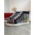 Christian Louboutin Lou Spikes Ard-barr Sneakers GraifÃtà Sequin Agus Leathar Multicolor