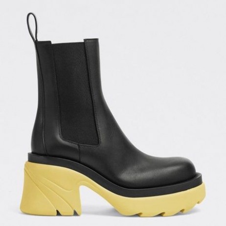 Bottega Veneta Flash Chelsea Boots Giallo Suola Bottega Veneta Stivali