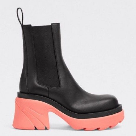 Bottega Veneta Flash Chelsea Stivali Rosa Suola Bottega Veneta Scarpe