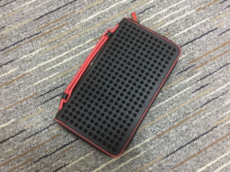 Christian Louboutin Loubinthesky Panettone Wallet Pelle Di Vitello Nero