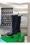 Bottega Veneta Flash Stivali al Ginocchio Verde Suola Bottega Veneta Scarpe