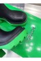 Bottega Veneta Flash Stivali al Ginocchio Verde Suola Bottega Veneta Scarpe