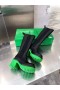 Bottega Veneta Flash Stivali al Ginocchio Verde Suola Bottega Veneta Scarpe