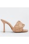 Bottega Veneta Lido Sandali Beige Intrecciato In Pelle Bottega Veneta Sandali
