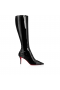 Christian Louboutin Cl Negli anni ' 90 Botta 80mm in Pelle Nero Christian Louboutin Store