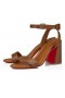 Christian Louboutin Miss Sabina 85 Mm Sandali Nappa Cuoio CL Scarpe Negozio
