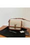 Saint Laurent Solferino Piccola Borsa Di Tela In Pelle Di Vitello Saint Laurent Borse