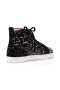 Christian Louboutin Lou Picchi Nero/argento Velluto