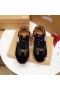 Christian Louboutin Loubishark Donna Piatta Donne Sneakers In Pelle E Camoscio Multicolor