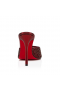 Christian Louboutin Mi Dolly Strass Muli 100 mm Camoscio Strass Abbellimento Rosso