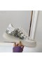 Dior Addict Sneaker In Pelle Di Vitello, Tessuto Tecnico Farfalla Modificare Bianco