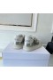 Dior Addict Sneaker In Pelle Di Vitello, Tessuto Tecnico Farfalla Modificare Bianco