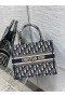 Dior Libro Tote Blu Dior Obliquo Ricamo