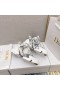 Dior D-connect Sneakers in Tessuto Tecnico Bianco Blu Navy