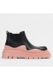 Bottega Veneta BV Gomma Caviglia Stivali Rosa Suola Bottega Veneta Scarpe