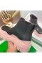 Bottega Veneta BV Gomma Caviglia Stivali Rosa Suola Bottega Veneta Scarpe
