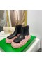 Bottega Veneta BV Gomma Caviglia Stivali Rosa Suola Bottega Veneta Scarpe