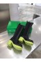 Bottega Veneta Flash Stivali al Ginocchio Giallo Suola Bottega Veneta Stivali