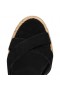 Christian Louboutin Calakala 85 Mm Espadrillas in pelle Scamosciata E Pelle di Vitello Nero CL Scarpe Negozio