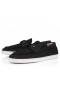 Christian Louboutin Chambeliboat Scarpe da Barca Rovesciata Pelle Nabuk Nero CL Scarpe