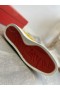 Christian Louboutin Lou Picchi di Alta top Sneakers in pelle Scamosciata Blu Navy