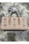 Christian Louboutin Paloma Top Handle Borsa Di Grana Vitello E Picchi Loubinthesky Leche