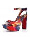 Christian Louboutin Supramariza 130 Mm Sandali Scarpe CL