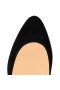 Christian Louboutin Agneska Pompe 85mm Camoscio in Pelle di Vitello Nero CL Scarpe