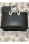 Christian Louboutin Est Ovest Cabata Tote Bag In Pelle Di Vitello Picchi Nero Christian Louboutin Borse