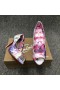 Christian Louboutin Pulcino Caldo Pompe di 120mm Crepe Satin Fiore di Stampa Multicolor