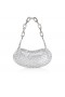 Christian Louboutin Le 54 Catena Borsa Nappa In Pelle E Punte D'Argento