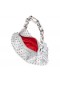 Christian Louboutin Le 54 Catena Borsa Nappa In Pelle E Punte D'Argento